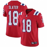 Nike New England Patriots #18 Matt Slater Red Alternate NFL Vapor Untouchable Limited Jersey,baseball caps,new era cap wholesale,wholesale hats